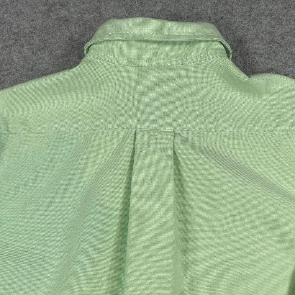 Polo Ralph Lauren Mens Button Down Shirt S Light Green Long Sleeve Relaxed Fit